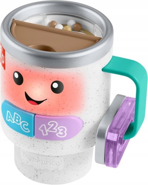 Mattel Fisher Price Kubek do zabawy Śmiej się i ucz HXF49