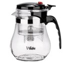 DZBANEK SZKLANY 1150ml Z ZAPARZACZEM SPUSTOWYM DO HERBATY ZIÓŁ 259417