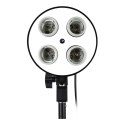 Zestaw oświetleniowy PULUZ 50x70cm statyw 4x żarówka LED