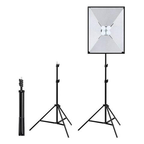 Zestaw oświetleniowy PULUZ 50x70cm statyw 4x żarówka LED