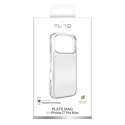 Etui Puro Plate Mag na iPhone 17 Pro Max kompatybilne z MagSafe - białe