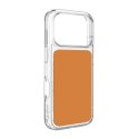 Etui Puro Plate Mag na iPhone 17 Pro kompatybilne z MagSafe - pomarańczowe