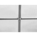 SZKLARNIA TUNEL OGRODOWY 200X300X200CM PE KONTRUKCJA STAL BIAŁA