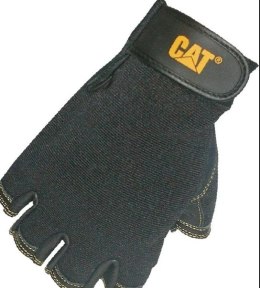 CAT rekawice half finger reversed pigskin grain l