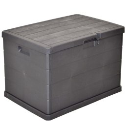 SKRZYNIA OGRODOWA 170L 76x55x52CM NA PODUSZKI
