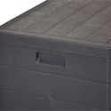 SKRZYNIA OGRODOWA 170L 76x55x52CM NA PODUSZKI