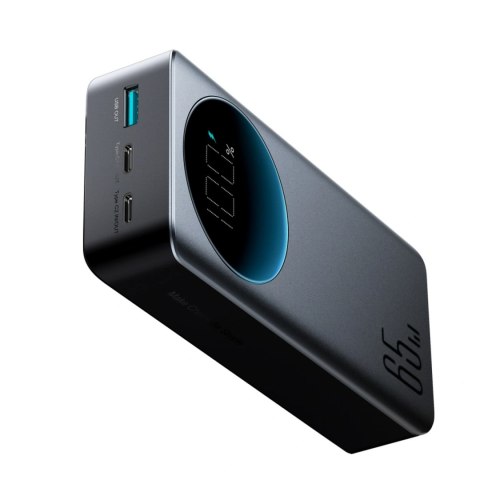 Powerbank Joyroom JR-PBF05 Pro 30000mAh 65W z wyświetlaczem cyfrowym 2x USB-C 1x USB-A - czarny
