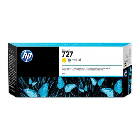 Tusz HP 727 yellow (F9J78A)