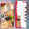 ZESTAW NOŻY KUCHENNYCH W BLOKU KLAUSBERG KB-9035