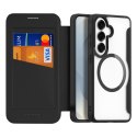 Etui Dux Ducis Skin X Pro z portfelem kompatybilne z MagSafe na Samsung Galaxy S26+ - czarne