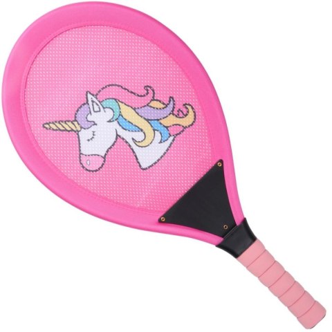 ZESTAW DO BADMINTONA TENISA JUMBO KID UNICORN EDDY TOYS