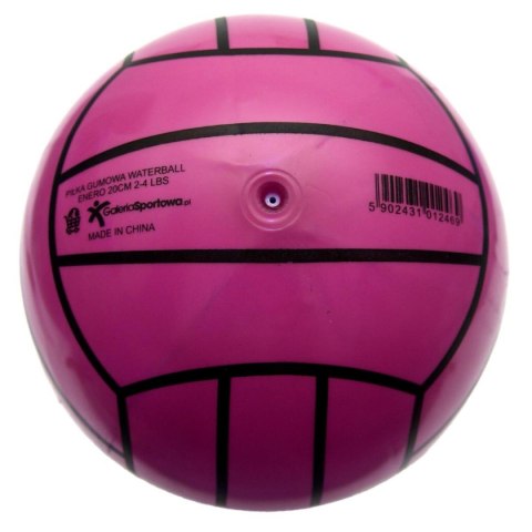 PIŁKA GUMOWA WATER POLO SIATKOWA ENERO RÓŻOWA