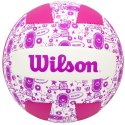 PIŁKA SIATKOWA WILSON STAMP VB FIOLETOWO BIAŁA