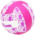 PIŁKA SIATKOWA WILSON STAMP VB FIOLETOWO BIAŁA