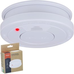 CZUJNIK DYMU ALARM PRZECIWPOŻAROWY 85dB BATERIA 9V GRUNDIG