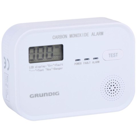 CZUJNIK CZADU WYŚWIETLACZ LCD LED LIGHT 85 dB BATERIA