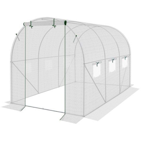 FOLIA POSZYCIE COVER NA TUNEL OGRODOWY SZKLARNIĘ 200x300x200CM BIAŁA