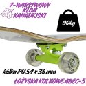 DESKOROLKA DREWNIANA KLASYCZNA SPIDER CZARNA 31 CALI