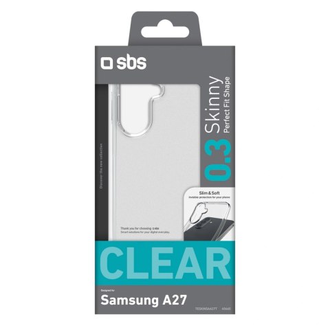 Etui SBS Skinny Cover na Samsung Galaxy A27 - przezroczyste