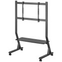 MANHATTAN Stojak mobilny TV 45-90" do 60kg regulowany półka AV ICA-TR325