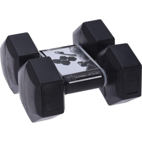ZESTAW HANTLI KOMPOZYTOWYCH 2x2KG XQMAX