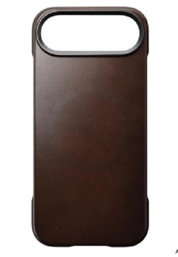 NOMAD Traditional Leather Case - skórzane etui do iPhone Air kompatybilne z MagSafe, skóra Horween (rustic brown)