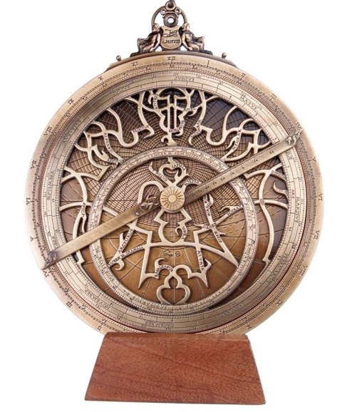 Duże Astrolabium Europejskie - średnica 20 cm - Prezent Premium dla Astronoma lub Żeglarza - H35
