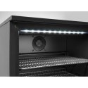 Lodówka chłodziarka barowa na napoje 1-drzwiowa LED 86 l 120 W 50x53x87 cm