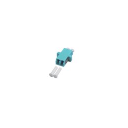 TECHLY Adapter światłowodowy LC/LC Duplex Multimode OM3 Aqua 53357.31