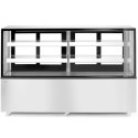 Witryna chłodnicza ekspozycyjna 2 półki 610 l 500 W 1824x677x1230 mm