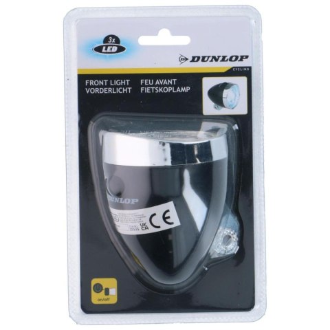 LAMPKA ROWEROWA PRZEDNIA 3 LED DUNLOP