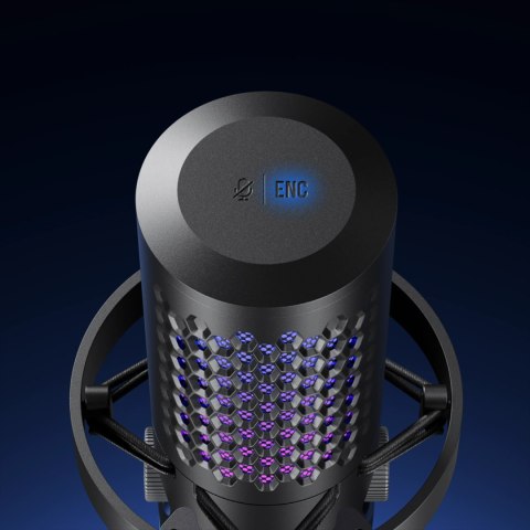 Mikrofon gamingowy BOYA CastMic G40 przewodowy USB-C - czarny