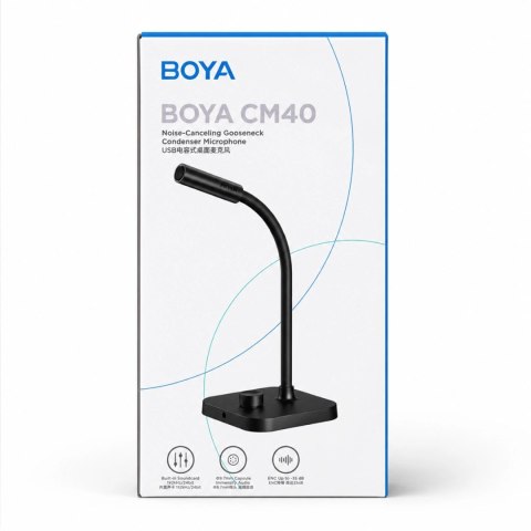 Mikrofon konferencyjny BOYA CM40 przewodowy - czarny