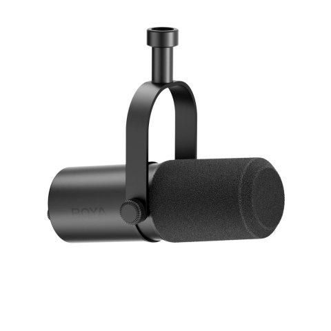 Mikrofon studyjny BOYA CastMic P60 przewodowy USB XLR - czarny