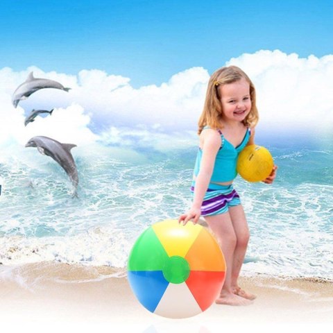 PIŁKA PLAŻOWA DMUCHANA 40CM 66001