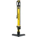 POMPKA WARSZTATOWO ROWEROWA 230PSI (16BAR) Z MANOMETREM ŻÓŁTY DUNLOP