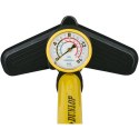 POMPKA WARSZTATOWO ROWEROWA 230PSI (16BAR) Z MANOMETREM ŻÓŁTY DUNLOP
