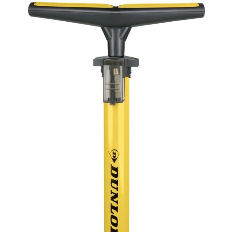 POMPKA WARSZTATOWO ROWEROWA 230PSI (16BAR) Z MANOMETREM ŻÓŁTY DUNLOP