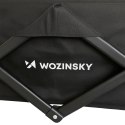 Wózek Wozinsky WZP-100 plażowy, turystyczny, ogrodowy, wytrzymały, szerokie koła, z siatką bezpieczeństwa do 100 kg - czarny