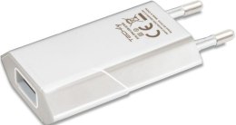MANHATTAN Ładowarka sieciowa USB 5W/1A 5V biała 100747