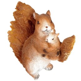 Figurka ogrodowa dekoracja ozdoba do ogrodu wiewiórka 15x8x15cm VILDE 339347-W1