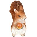 Figurka ogrodowa dekoracja ozdoba do ogrodu wiewiórka 15x8x15cm VILDE 339347-W2
