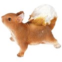 Figurka ogrodowa dekoracja ozdoba do ogrodu wiewiórka 17x10x12cm VILDE 339347-W3