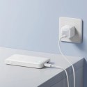 Powerbank Baseus EnerFill FP11 10000mAh 15W z białym kablem USB-C 20V/3A 30cm - biały