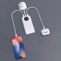 Powerbank Dudao K12 10000mAh PD22.5W USB-A, USB-C - biały