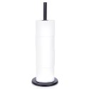 Stojak na papier toaletowy stalowy czarny 47cm BATHROOM SOLUTIONS 569711