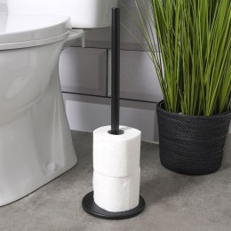 Stojak na papier toaletowy stalowy czarny 47cm BATHROOM SOLUTIONS 569711