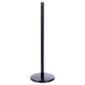 Stojak na papier toaletowy stalowy czarny 47cm BATHROOM SOLUTIONS 569711