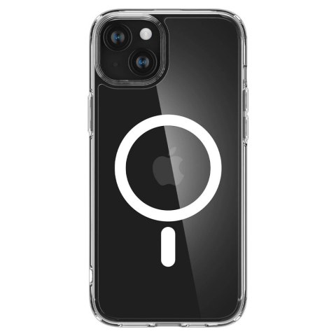 Etui Spigen Ultra Hybrid Mag z MagSafe na iPhone 15 - białe