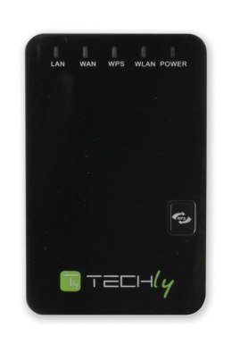 TECHLY Range Extender/Repeater/Router N300 dogniazdkowy 301078